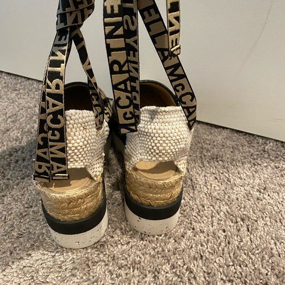 Stella McCartney Raia monogram Platform Espadrille - Picture 3 of 6